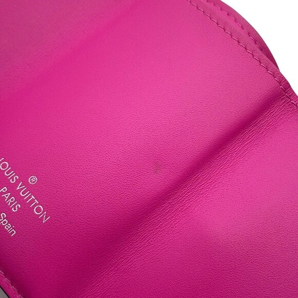 LOUIS VUITTON Discovery Compact Wallet Taigamara Fuchsia M30773 - Picture 12 of 16
